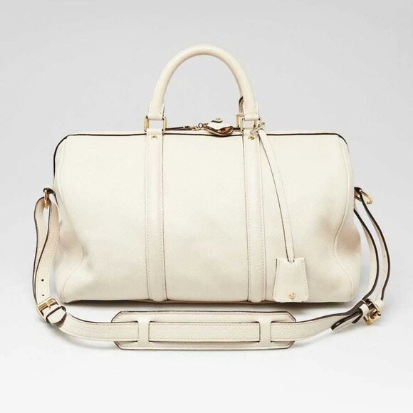 Louis Vuitton Cream Calf Leather Sofia Coppola MM Bag - Picture 1 of 11